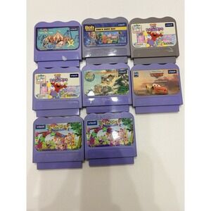 Lot Of 8 V tech V Smile Motion Cartridge Games
